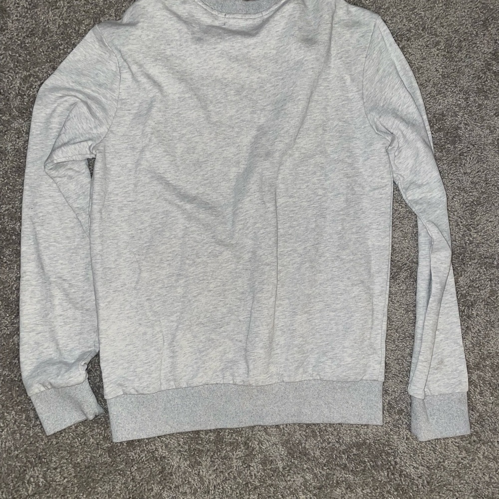 Lovello Elizabeth Crewneck Sweater in Grey - Picture 3 of 5